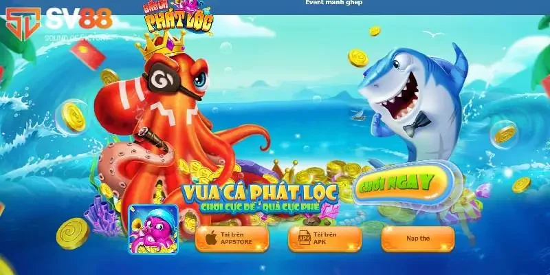 Giao diện đẹp mắt tại sảnh game bắn cá phát lộc