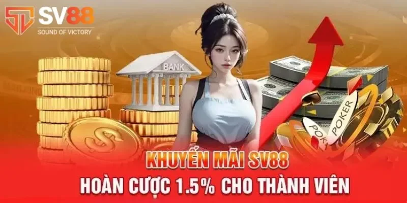 Khuyến mãi hoàn cược 1.5% cho các trò chơi thể thao và Keno 