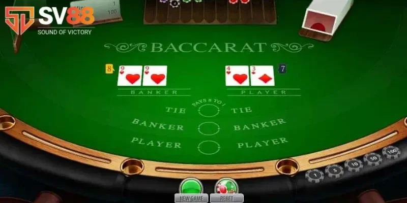 Tổng quan về baccarat tại SV88 